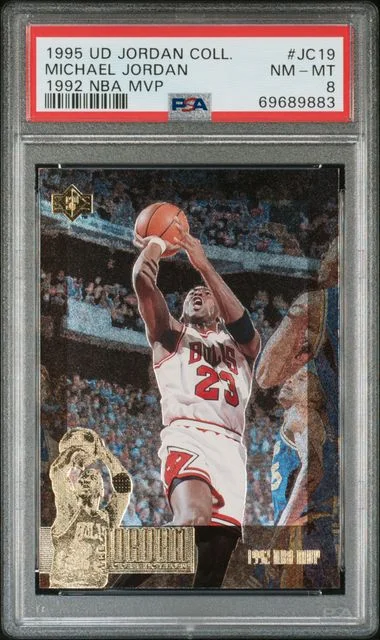 1995 Upper Deck Michael Jordan Jordan Collection 1992 NBA MVP #JC19 card image