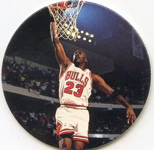 1995 Upper Deck Michael Jordan Milk Caps Michael Jordan #10 card image