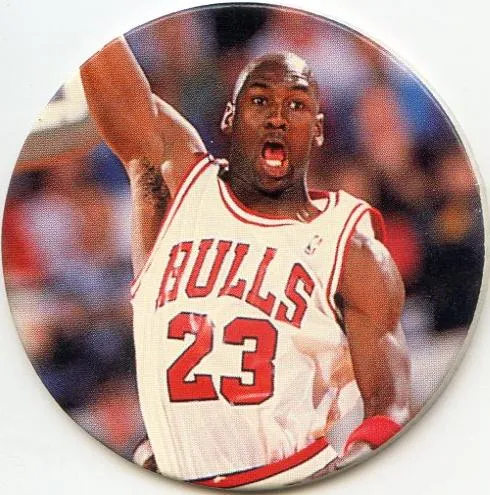 1995 Upper Deck Michael Jordan Milk Caps Michael Jordan #12 card image
