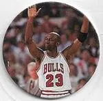 1995 Upper Deck Michael Jordan Milk Caps Michael Jordan #16 card image