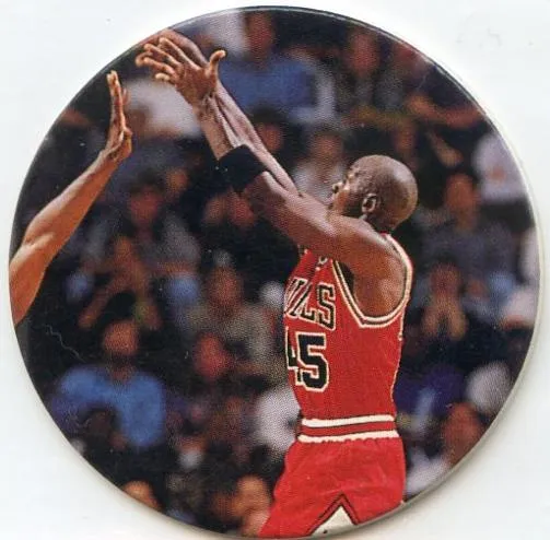 1995 Upper Deck Michael Jordan Milk Caps Michael Jordan #17 card image