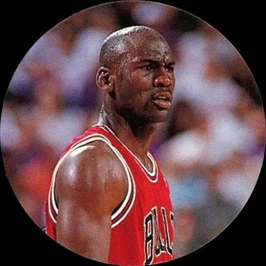 1995 Upper Deck Michael Jordan Milk Caps Michael Jordan #19 card image