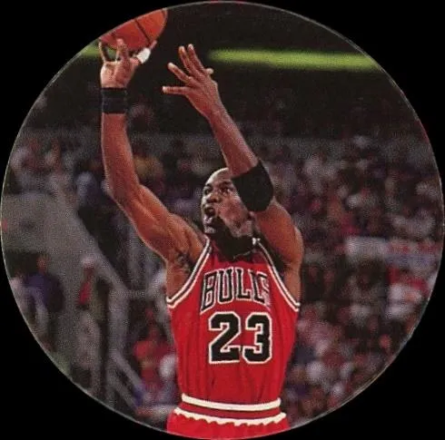 1995 Upper Deck Michael Jordan Milk Caps Michael Jordan #21 card image