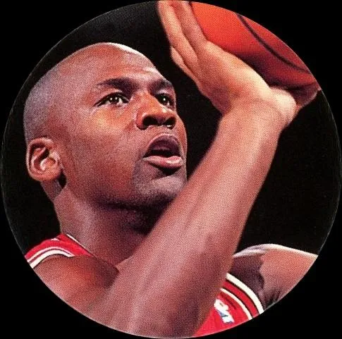 1995 Upper Deck Michael Jordan Milk Caps Michael Jordan #22 card image