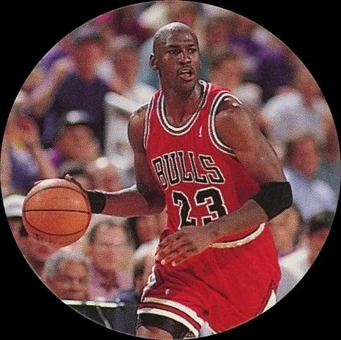 1995 Upper Deck Michael Jordan Milk Caps Michael Jordan #26 card image