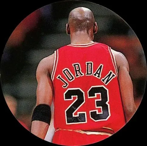 1995 Upper Deck Michael Jordan Milk Caps Michael Jordan #27 card image