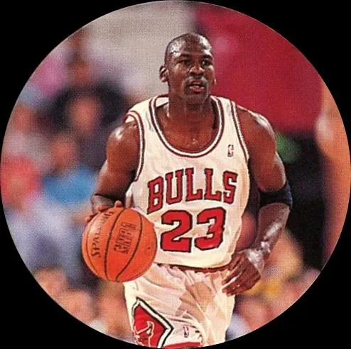 1995 Upper Deck Michael Jordan Milk Caps Michael Jordan #28 card image