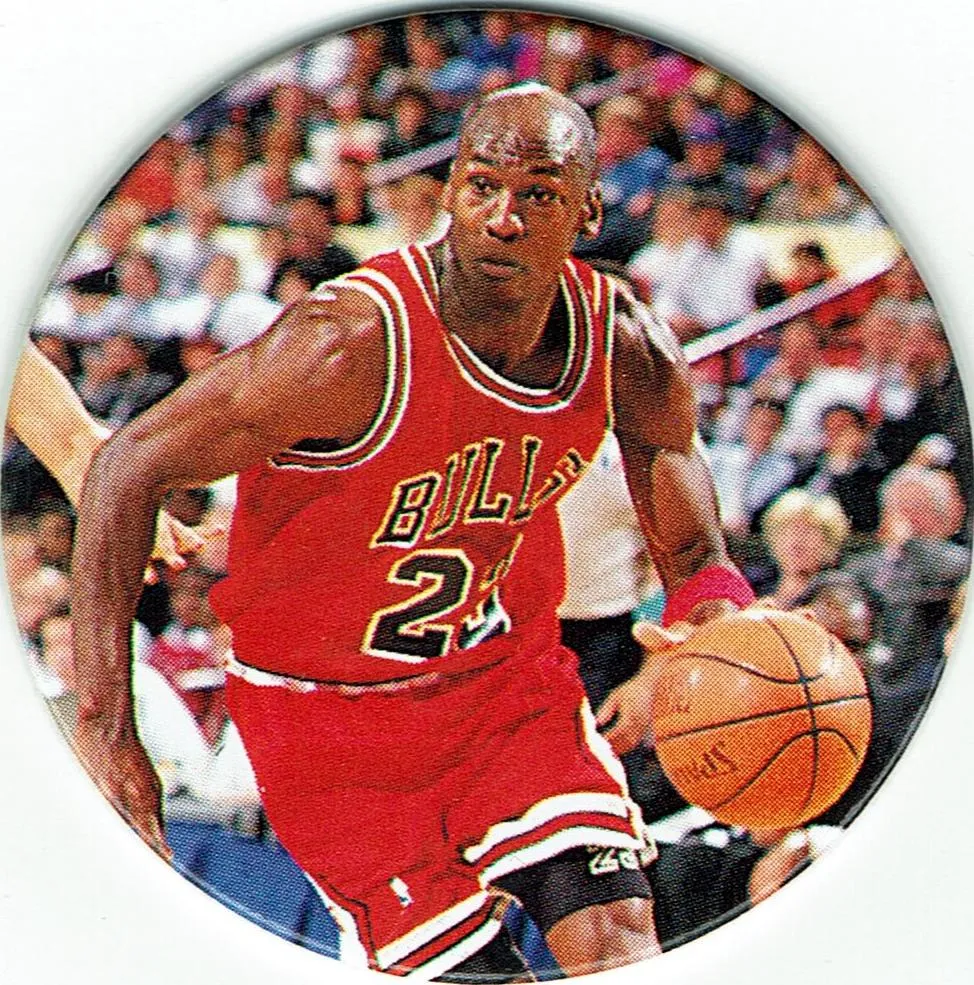 1995 Upper Deck Michael Jordan Milk Caps Michael Jordan #3 card image