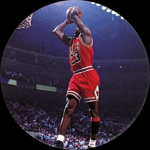 1995 Upper Deck Michael Jordan Milk Caps Michael Jordan #33 card image