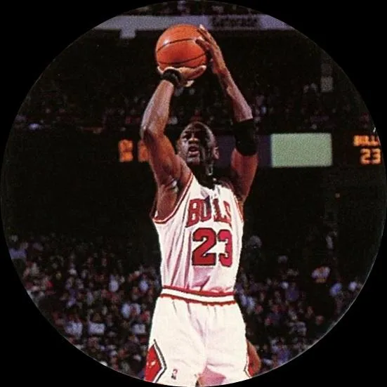 1995 Upper Deck Michael Jordan Milk Caps Michael Jordan #34 card image