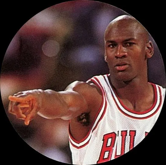 1995 Upper Deck Michael Jordan Milk Caps Michael Jordan #35 card image