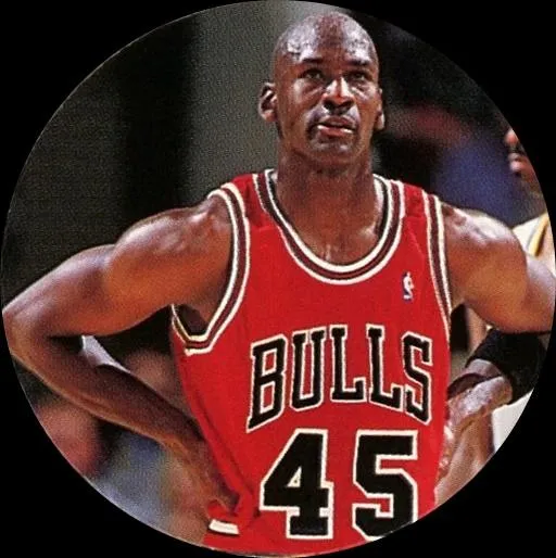 1995 Upper Deck Michael Jordan Milk Caps Michael Jordan #36 card image