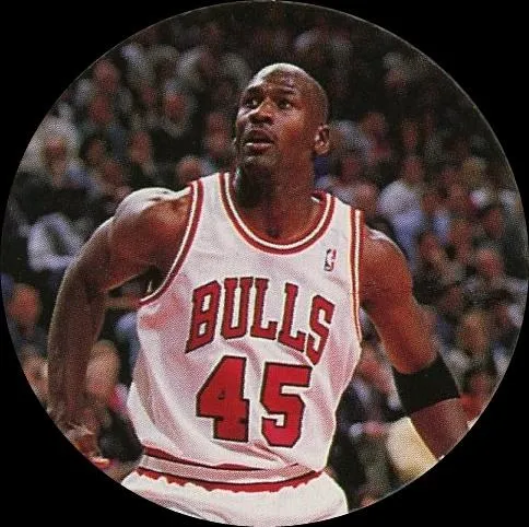 1995 Upper Deck Michael Jordan Milk Caps Michael Jordan #37 card image