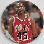 1995 Upper Deck Michael Jordan Milk Caps Michael Jordan #45 card image