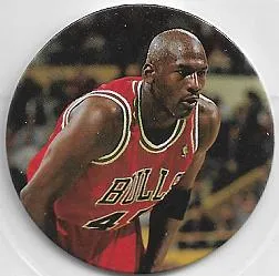 1995 Upper Deck Michael Jordan Milk Caps Michael Jordan #46 card image