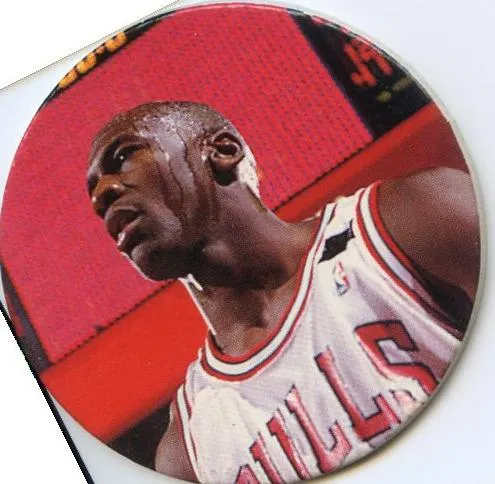1995 Upper Deck Michael Jordan Milk Caps Michael Jordan #7 card image