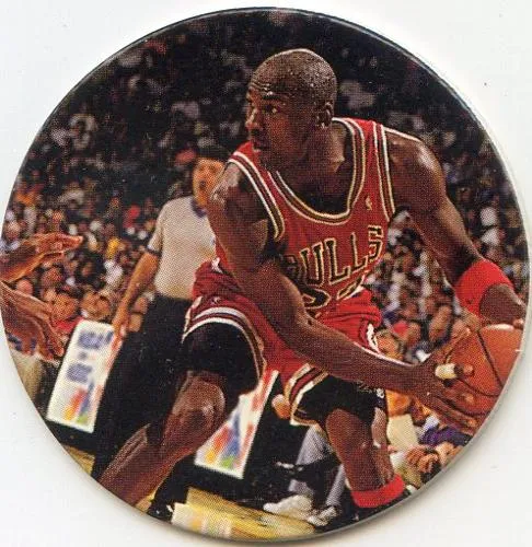 1995 Upper Deck Michael Jordan Milk Caps Michael Jordan #8 card image