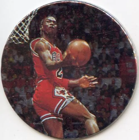 1995 Upper Deck Michael Jordan Milk Caps Michael Jordan Foil #S1 card image