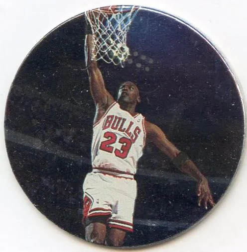 1995 Upper Deck Michael Jordan Milk Caps Michael Jordan Foil #S10 card image