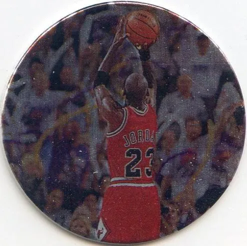 1995 Upper Deck Michael Jordan Milk Caps Michael Jordan Foil #S11 card image