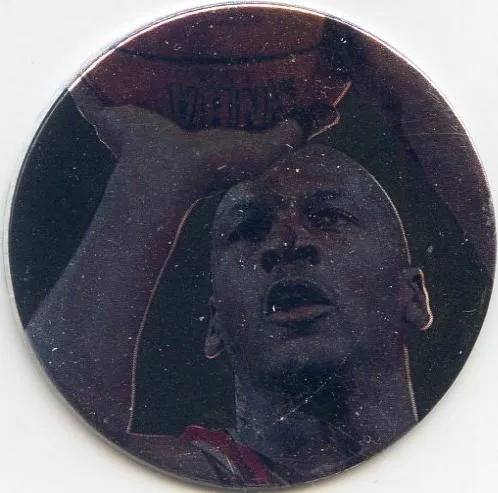 1995 Upper Deck Michael Jordan Milk Caps Michael Jordan Foil #S15 card image