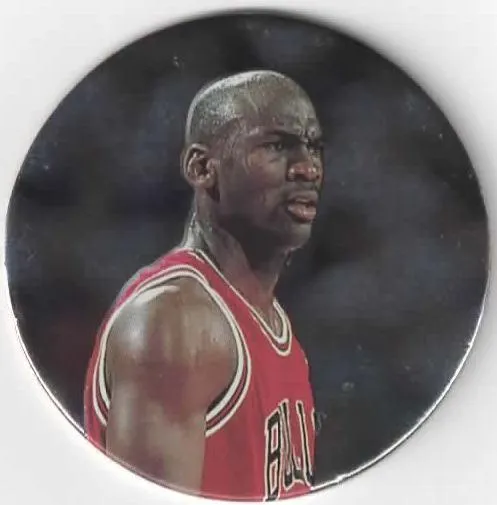 1995 Upper Deck Michael Jordan Milk Caps Michael Jordan Foil #S19 card image
