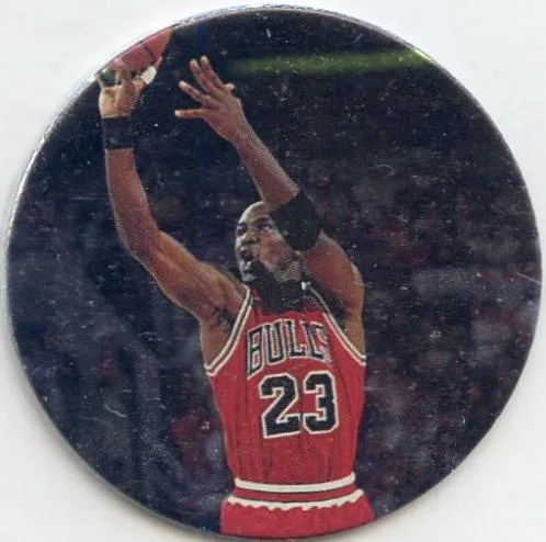 1995 Upper Deck Michael Jordan Milk Caps Michael Jordan Foil #S21 card image