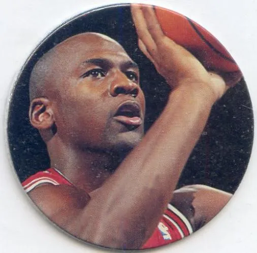 1995 Upper Deck Michael Jordan Milk Caps Michael Jordan Foil #S22 card image