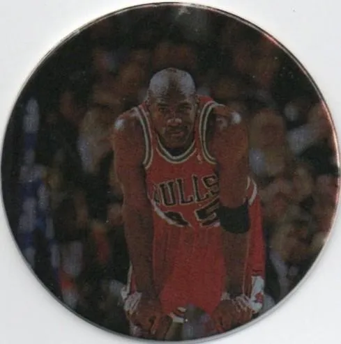 1995 Upper Deck Michael Jordan Milk Caps Michael Jordan Foil #S25 card image