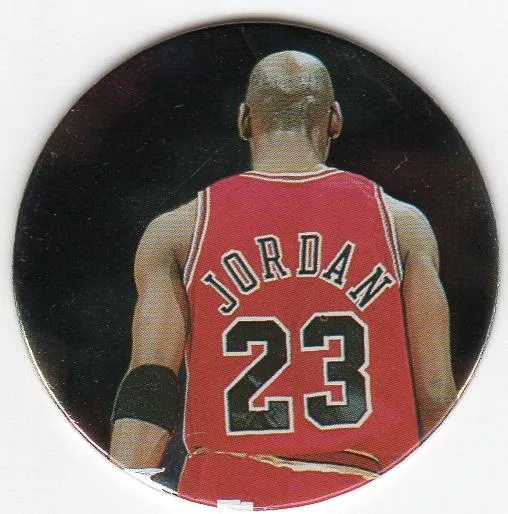 1995 Upper Deck Michael Jordan Milk Caps Michael Jordan Foil #S27 card image