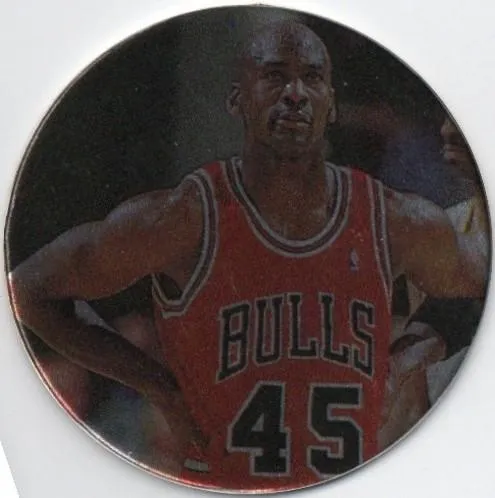 1995 Upper Deck Michael Jordan Milk Caps Michael Jordan Foil #S36 card image