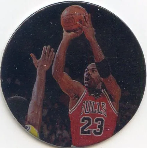 1995 Upper Deck Michael Jordan Milk Caps Michael Jordan Foil #S4 card image