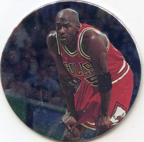 1995 Upper Deck Michael Jordan Milk Caps Michael Jordan Foil #S42 card image