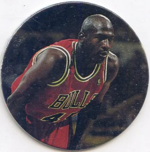 1995 Upper Deck Michael Jordan Milk Caps Michael Jordan Foil #S46 card image