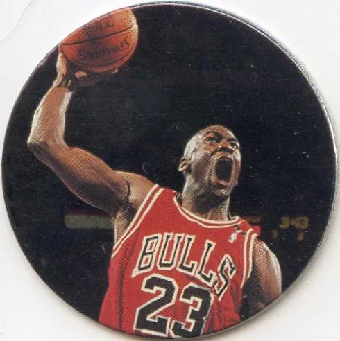 1995 Upper Deck Michael Jordan Milk Caps Michael Jordan Foil #S5 card image