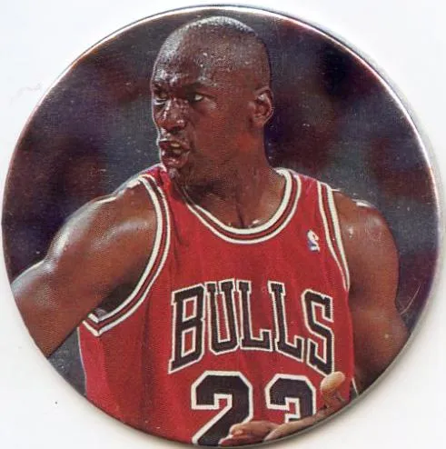 1995 Upper Deck Michael Jordan Milk Caps Michael Jordan Foil #S6 card image