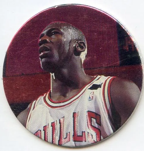 1995 Upper Deck Michael Jordan Milk Caps Michael Jordan Foil #S7 card image