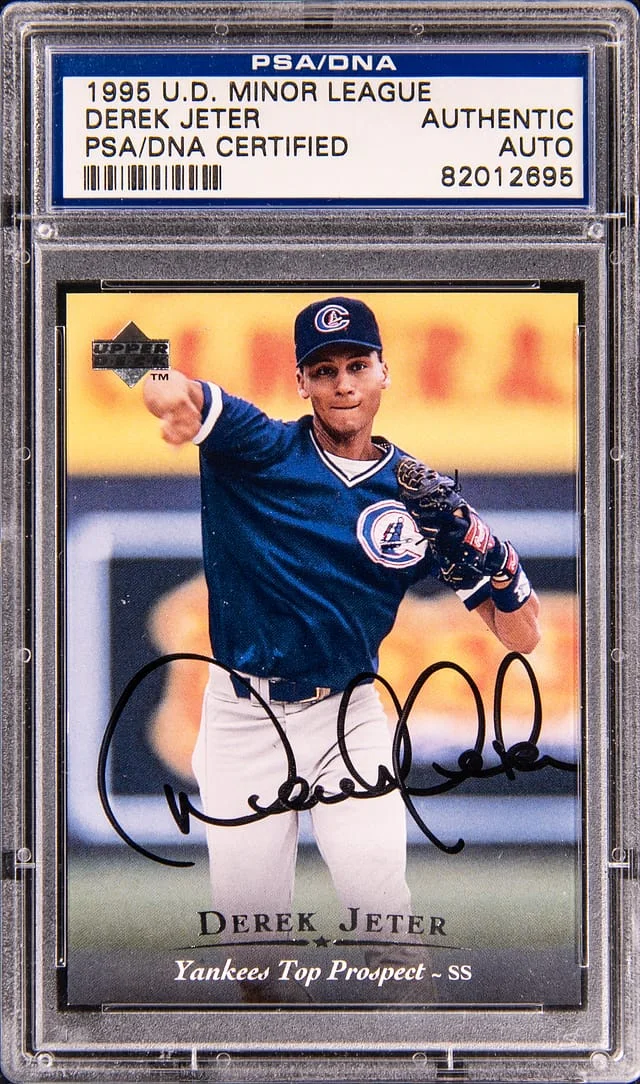 1995 Upper Deck Minor League Derek Jeter #no-number card image