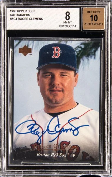 1995 Upper Deck Roger Clemens #AC4 card image