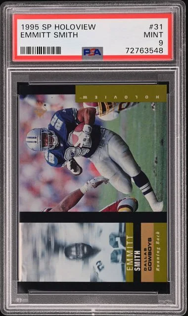 1995 Upper Deck SP Emmitt Smith Holoview #31 card image