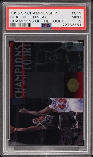 1995 Upper Deck SP Shaquille O'Neal Championship Champions Of The Court #C19 card image
