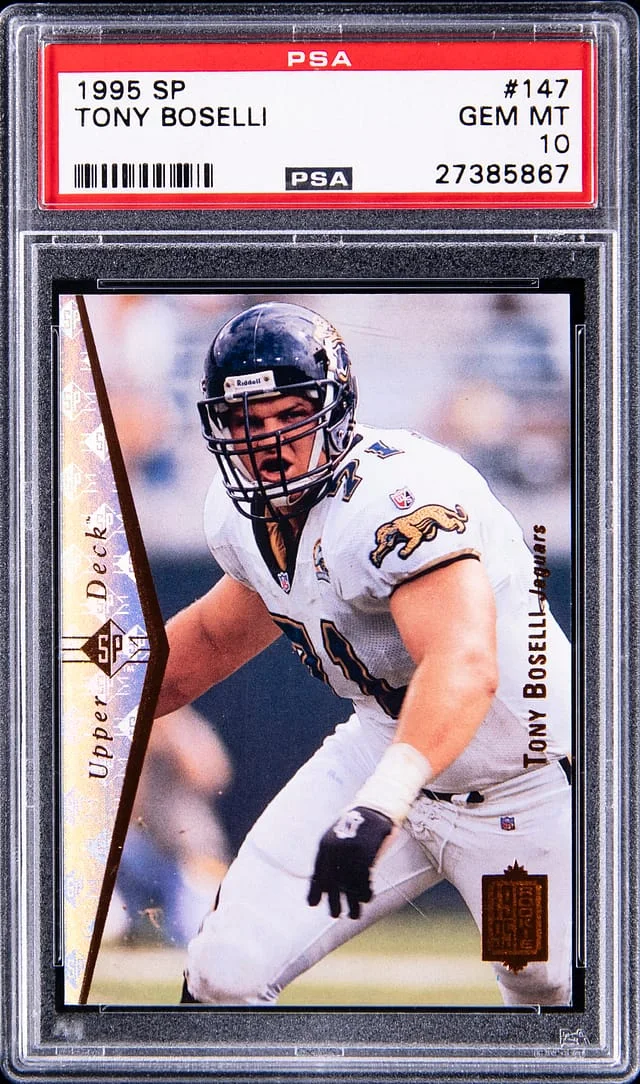 1995 Upper Deck SP Tony Boselli #147 card image