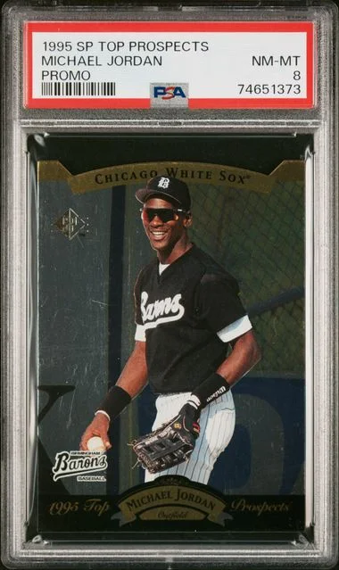 1995 Upper Deck SP Top Prospects Promo Michael Jordan #no-number card image