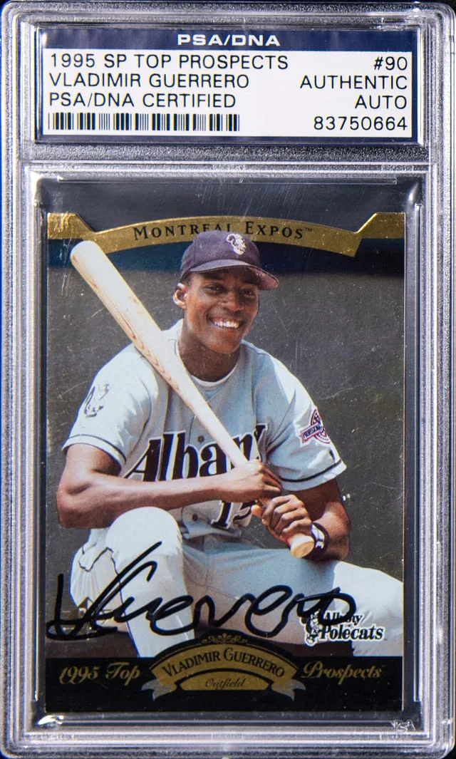 1995 Upper Deck SP Vladimir Guerrero Top Prospects #90 card image