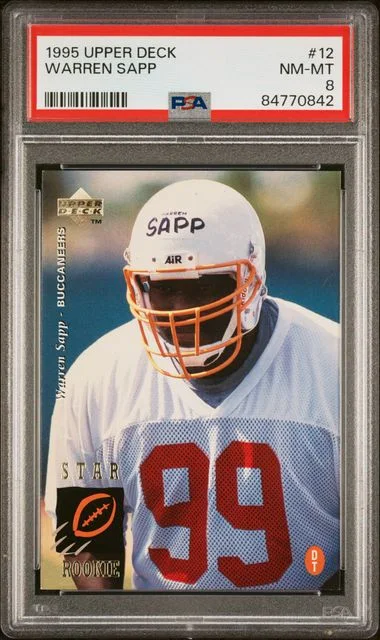 1995 Upper Deck Warren Sapp #12 card image