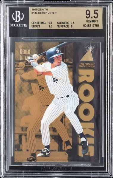 1995 Zenith Derek Jeter #134 card image