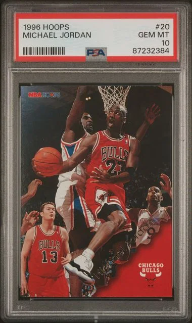 1996-93 Hoops Michael Jordan #20 card image
