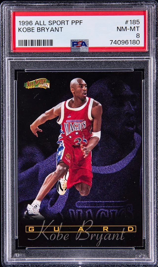 1996-97 All Sport PFF Kobe Bryant #185 card image