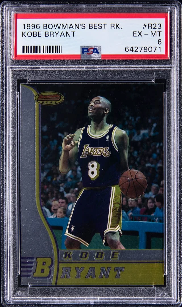 1996-97 Bowman Best Kobe Bryant Refractor #R23 card image