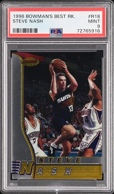 1996-97 Bowman Best Steve Nash #R18 card image